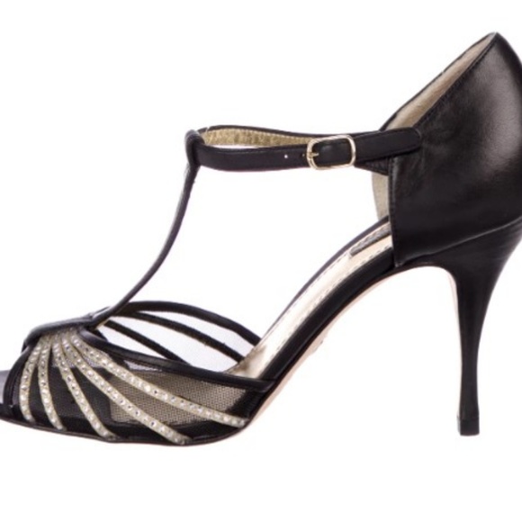 DOLCE & GABBANA Leather Embellished Pumps Sz: 8.5 - Picture 2 of 5